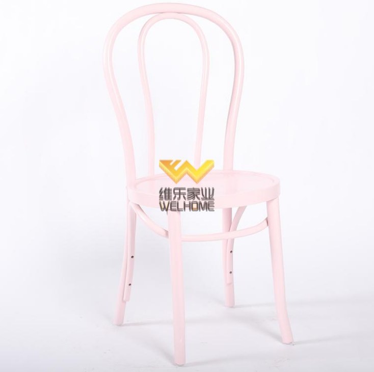 Pink Vienna Bentwood Thonet chair for wedding/event